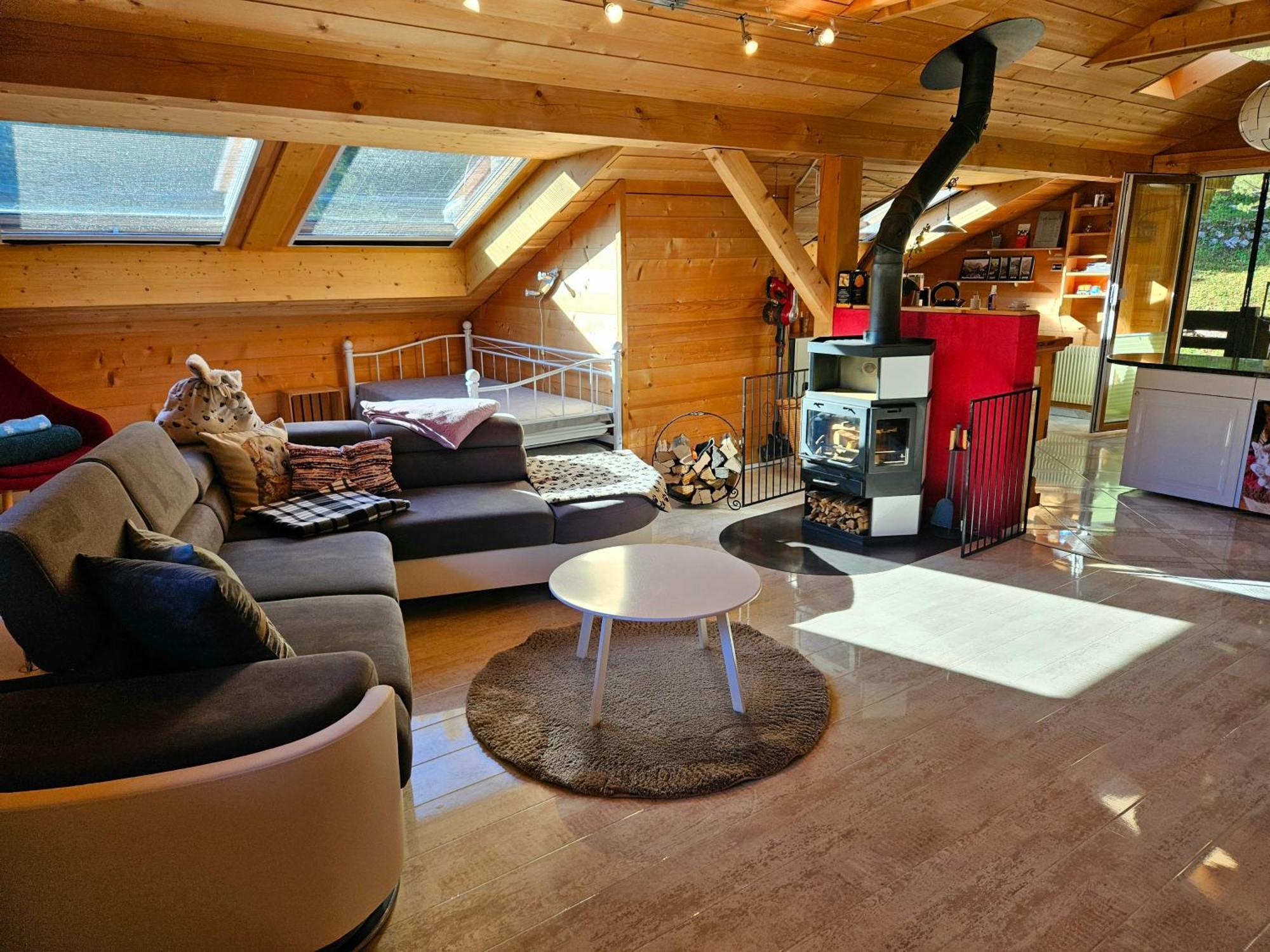 Gemuetliche Fewo Mit Sauna Inmitten Der Berge ไมริงเงน ภายนอก รูปภาพ